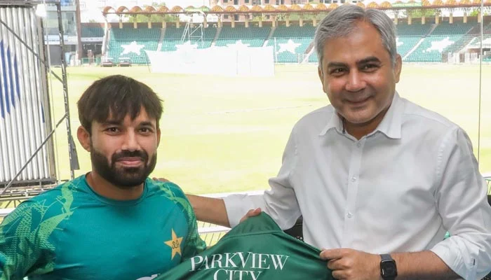 Read more about the article  PAK vs BAN: Chairman PCB Mohsin Naqvi hails Mohammad Rizwan’s 171-run knock